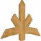 Ekena Millwork Alberta Rough Sawn Timber Gable Bracket, Western Red Cedar, 48"W x 32"H x 2"D x 6"F, 16/12 Pitch GBW048X32X0206ALB00RWR - alternate 2